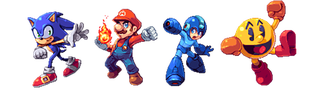 Illustration for article titled Smash Bros. Characters Turned Into Gorgeous Pixel Art